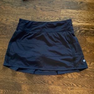 Lululemon Pace Rival MR Skirt LONG in black
